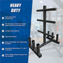 Olympic Weight Tree Bar Rack Holder Storage-9