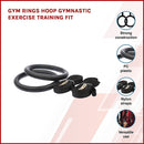 Gymnastic Rings – Adjustable Exercise Training Rings for Home & CrossFit Workouts-3