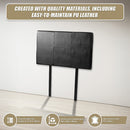 PU Leather Single Bed Headboard Bedhead - Black-8