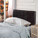 PU Leather Single Bed Headboard Bedhead - Brown-6
