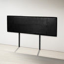 PU Leather Queen Bed Headboard Bedhead - Black-5