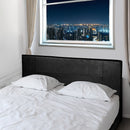 PU Leather King Bed Headboard Bedhead - Black-6