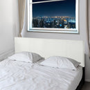 PU Leather King Bed Headboard Bedhead - White-6