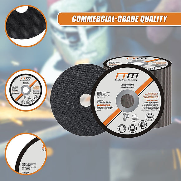 125mm 5" Cutting Disc Wheel for Angle Grinder x50
