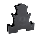 6-Piece Dumbbell Set with Storage Rack for Home Gym Training-3