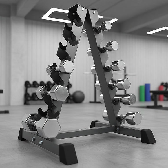 Steel Vertical Dumbbell Rack Weight Stand