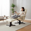 PU Leather Massage Chair Recliner Ottoman Lounge Remote-5