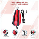 Floor to Ceiling Ball Boxing Punching Bag – Speed Reaction Training Equipment-3