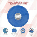 20KG PRO Olympic Rubber Bumper Weight Plate-3