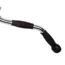Randy & Travis Rubber-Coated Revolving Curl Row Bar Attachment for Gyms-5
