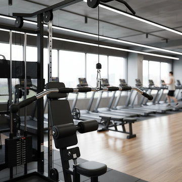 Randy & Travis Rubber-Coated Lat Pull-Down Bar Attachment - 0