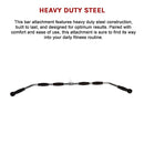 Randy & Travis Rubber-Coated Lat Pull-Down Bar Attachment-9