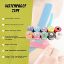 10 Rolls Muscle & Injury Kinesiology Sports Tape 5m x 5cm – Waterproof Support-10