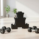 12kg Dumbbell Weights Set with Rack for Home Gym Training-6