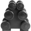 12kg Dumbbell Weights Set with Rack for Home Gym Training-5