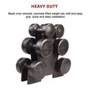 12kg Dumbbell Weights Set with Rack for Home Gym Training-10