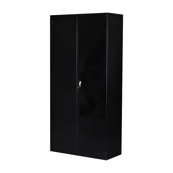 Two-Door Shelf Office Gym Filing Storage Locker Cabinet Safe
