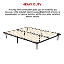 Queen Metal Bed Frame - Bedroom Furniture-8