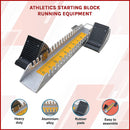 Athletics Starting Block for Sprint Training – Adjustable Track Running Equipment-3