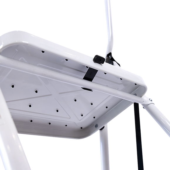 Foldable Non Slip 4 Step Steel Ladder