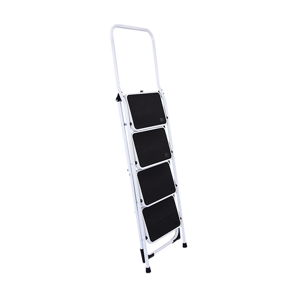Foldable Non Slip 4 Step Steel Ladder