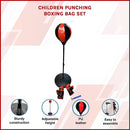 Kids Boxing Punching Bag Set – Children’s Training Gloves & Fitness Stand-3