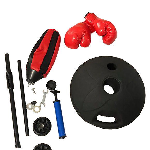 Kids Boxing Punching Bag Set – Children’s Training Gloves & Fitness Stand