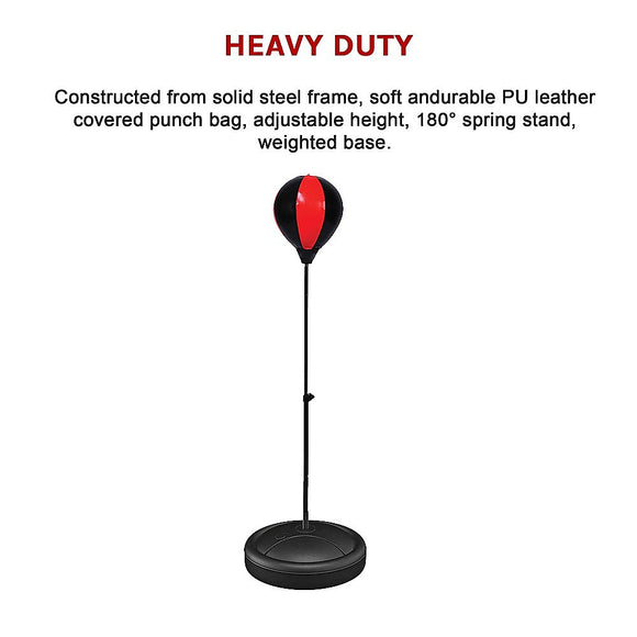 Kids Boxing Punching Bag Set – Children’s Training Gloves & Fitness Stand