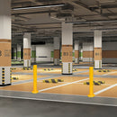 Yellow Heavy Duty Steel Bollard Post-2