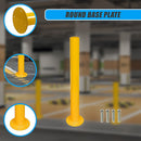 Yellow Heavy Duty Steel Bollard Post-7