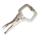 10pc Heavy Duty Steel C-Clamps 6" Mig Welding Locking Plier Vice Grip-7