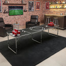 Professional 8ft Beer Pong Table Drinking Game-5