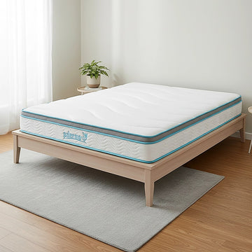 Double 20cm Hybrid Mattress – Memory Foam and Innerspring Support - 0