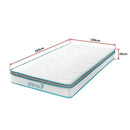 King Single 20cm Hybrid Mattress – Memory Foam and Innerspring Support-13