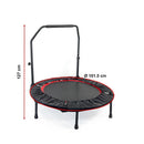 Mini Rebounder Trampoline with Adjustable Handle – Fitness Bounce Trainer-11