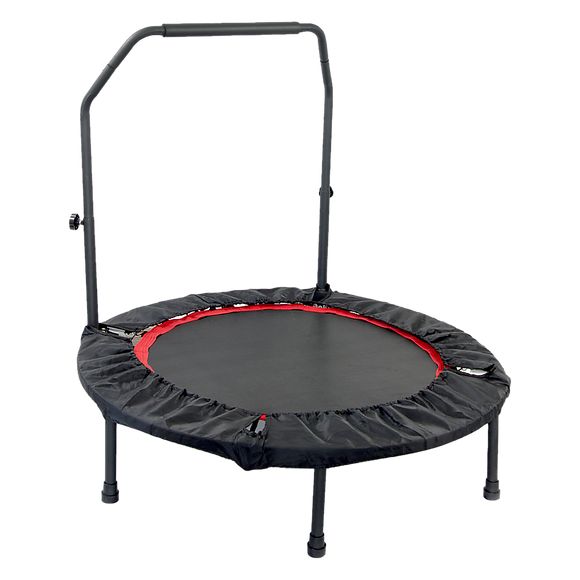 Mini Rebounder Trampoline with Adjustable Handle – Fitness Bounce Trainer