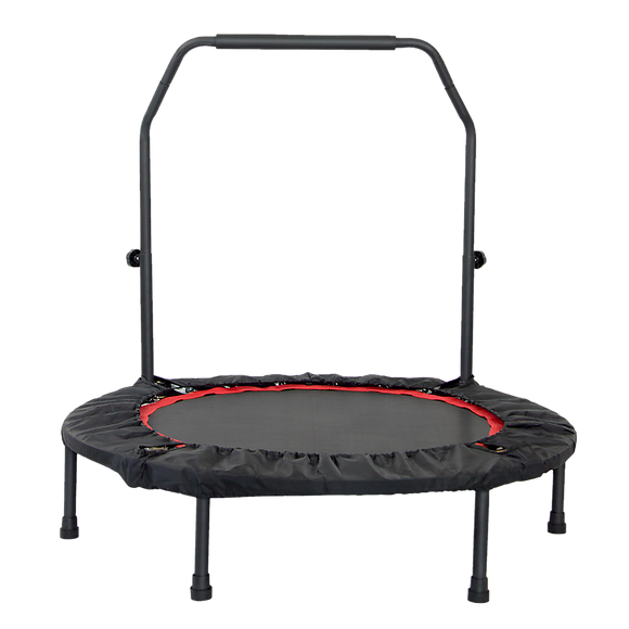 Mini Rebounder Trampoline with Adjustable Handle – Fitness Bounce Trainer