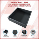 Shower Niche - 350 x 350 x 92mm Prefabricated Wall Bathroom Renovation-3