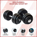 30KG Dumbbell Adjustable Weight Set-4