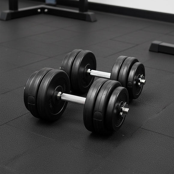 30KG Dumbbell Adjustable Weight Set