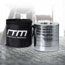 Chrome Metric Fractional Olympic Weight Plates 0.25 to 1kg Set-5