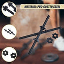45cm - 1 Pair Dumbbell Bar 25mm Diameter - PVC Coated Dumbell Handle-7