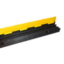 3pcs 2-Cable Rubber Electrical Wire Cover Heavy Duty Protector Dual Channel-13