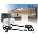 1000KG 10W Solar Double Swing Auto Motor Remote Gate Opener-2