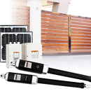 1000KG 20W Solar Double Swing Auto Motor Remote Gate Opener-2