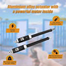 1000KG 20W Solar Double Swing Auto Motor Remote Gate Opener-6