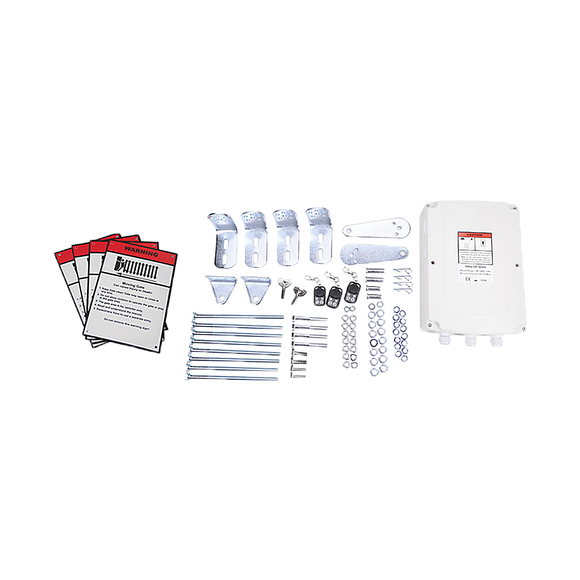 1000KG 10W Solar Double Swing Auto Motor Remote Gate Opener