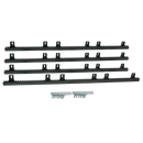 Sliding Gate Hardware Accessories Kit - 4m Gear Rack Track-1