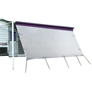4m Caravan Privacy Screen Side Sunscreen Sun Shade for 14' Roll Out Awning-1