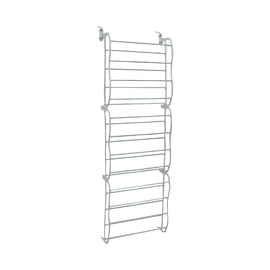 36 Pair Shoe Holder Organiser Over The Door Hanging Shelf Rack Storage Hook